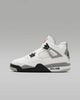 Nike - Giày thời trang thể thao Bé Trai Air Jordan 4 Retro 'White Cement' Older Kids' Shoes