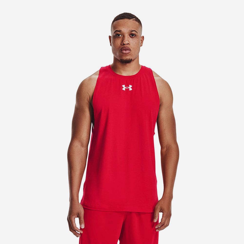 Under Armour - Áo Thun Ba Lỗ Nam Basketball Baseline Cotton Tank