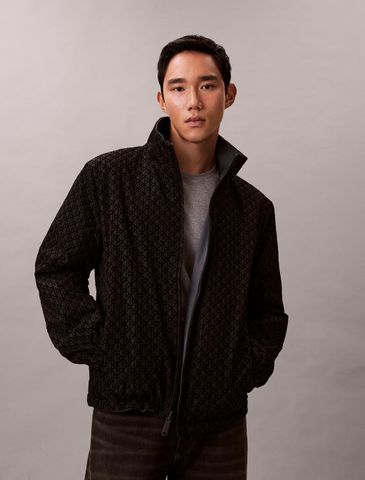 Calvin Klein - Áo khoác nam Emblem Reversible Nylon Jacket
