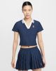 Nike - Áo Tay Ngắn Thể Thao Nữ NikeCourt Court Collection Dri-FIT Cropped Tennis Polo