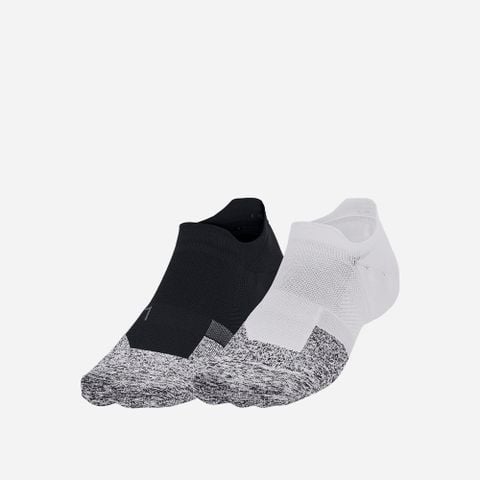 Under Armour - Bộ hai đôi Vớ tất nam nữ Men'S Ua Pro Ultra Low Tab Training