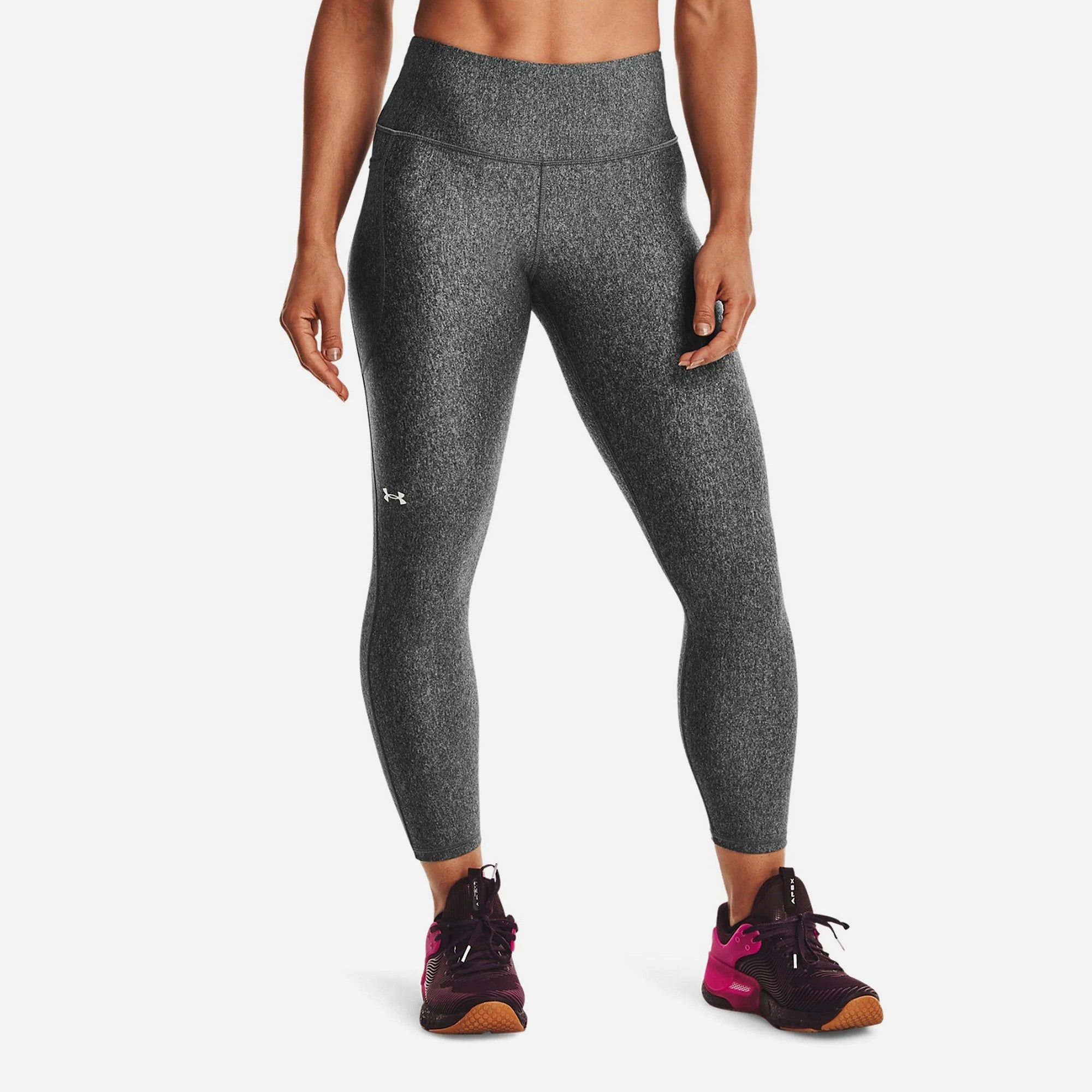 Under Armour - Quần dài ống bó thể thao nữ Heatgear® No-Slip Waistband Ankle Tights Training