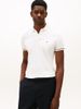 Tommy Hilfiger - Áo Thun Có Cổ Nam Liquid Cotton Red White Blue Cuff Slim Polo