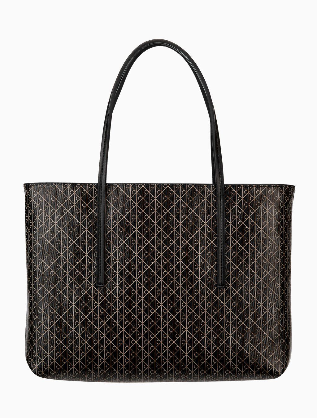 Calvin Klein - Túi xách nữ Allover Monogram Logo Small Tote Bag with Pouch