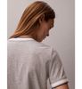 Calvin Klein - Áo Thun Tay Ngắn Nữ Monogram Stripe Trim Tee