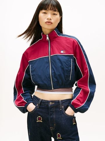 Tommy Hilfiger - Áo Khoác Nữ Tjw Nylon Piping Jacket