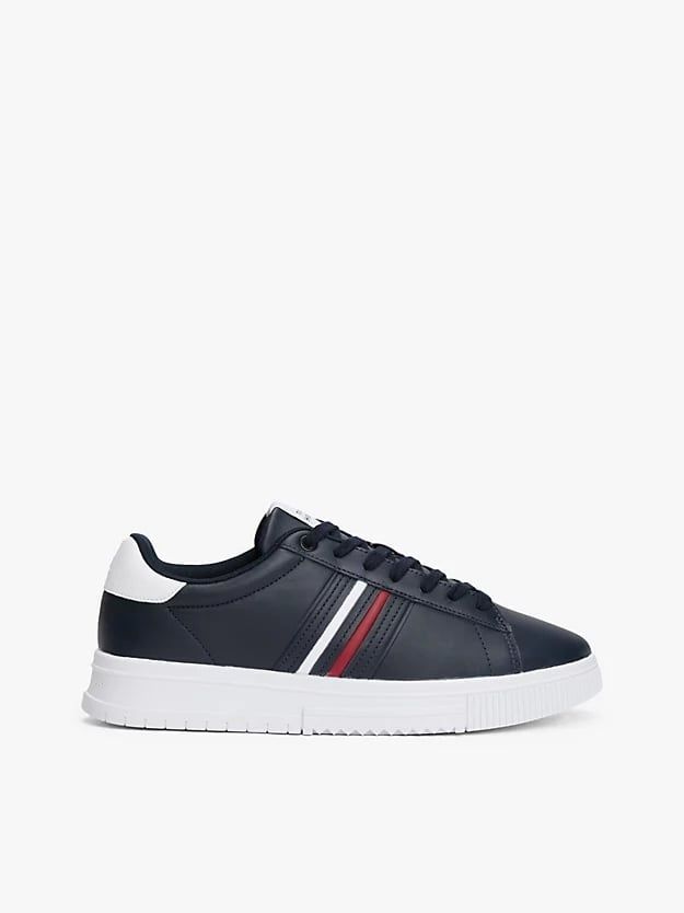 Tommy Hilfiger - Giày nam Modern Cupsole Stripes Leather Shoes
