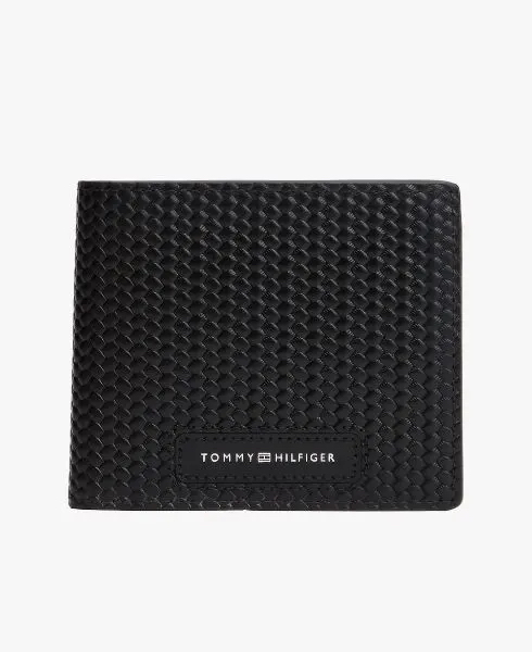 Tommy Hilfiger - Ví nam TH Woven Texture Flap Wallet