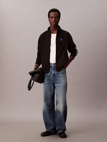 Calvin Klein - Áo khoác nam Stretch Twill Track Jacket - 3