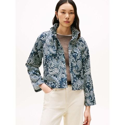 Tommy Hilfiger - Áo khoác gió tay dài nữ TH Lady Jacket Windbreaker