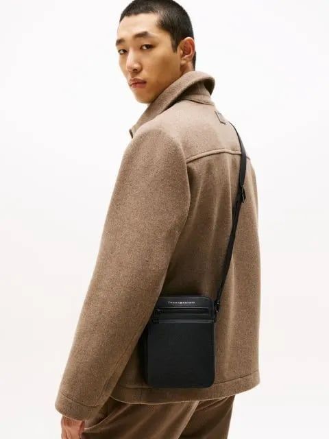 Tommy Hilfiger - Túi đeo chéo nam TH Monogram Crossbody Reporter Bag