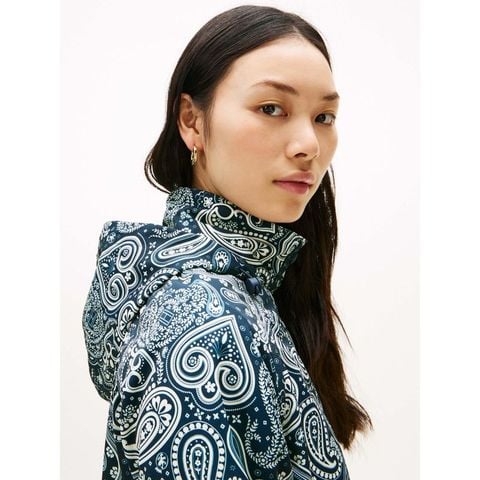 Tommy Hilfiger - Áo khoác gió tay dài nữ TH Lady Jacket Windbreaker - 4