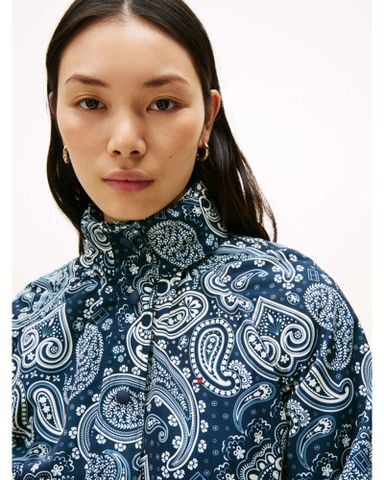 Tommy Hilfiger - Áo khoác gió tay dài nữ TH Lady Jacket Windbreaker - 2