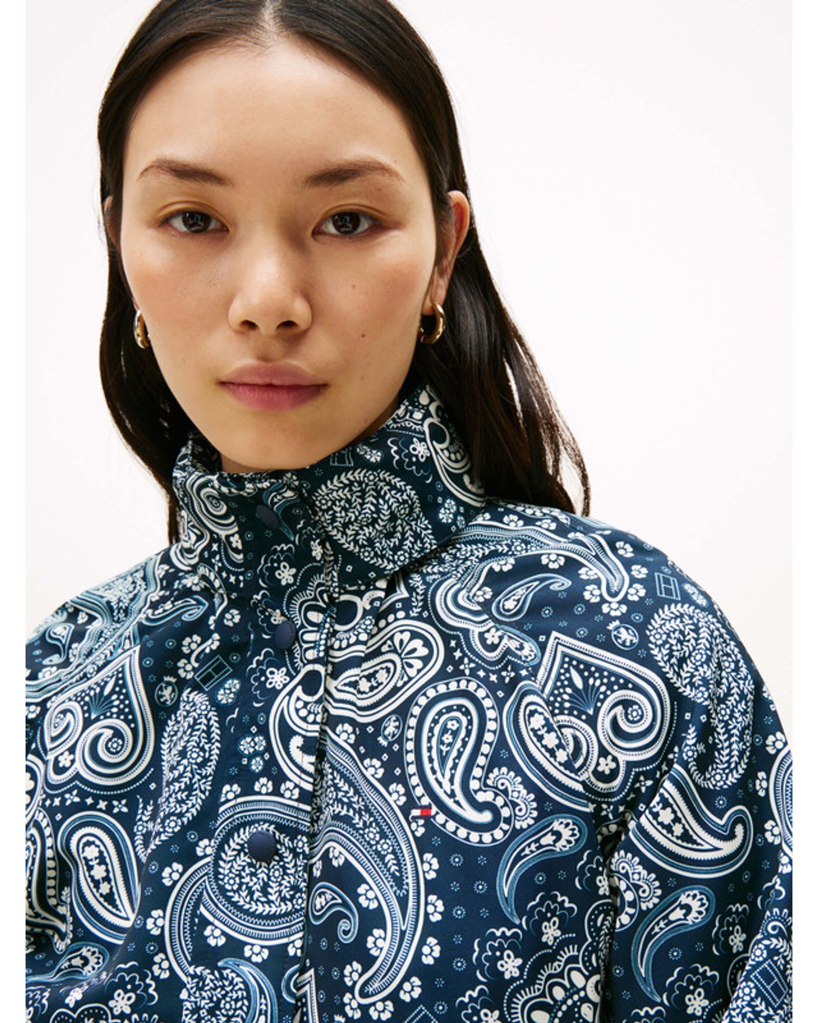 Tommy Hilfiger - Áo khoác gió tay dài nữ TH Lady Jacket Windbreaker