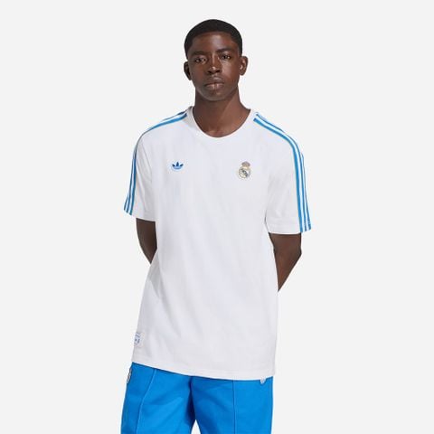 adidas - Áo thun đá banh Nam Men's Adidas Real Icon T-Shirt - White