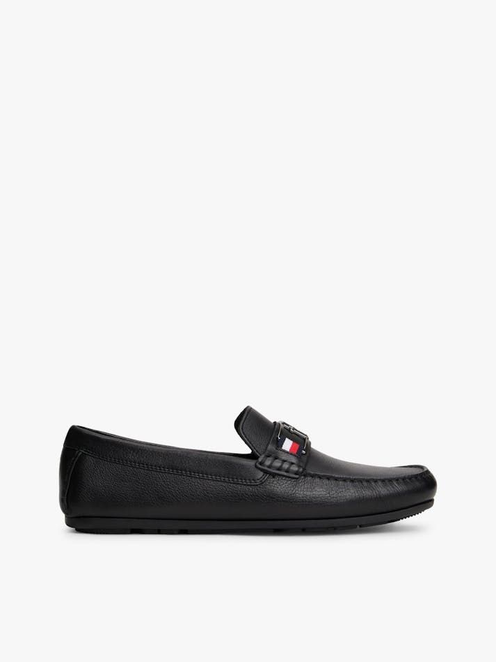 Tommy Hilfiger - Giày tây Nam Textured Leather Driver Loafers