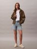 Calvin Klein - Áo thun thời trang nữ Jersey Cropped Boxy Tee