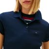 Tommy Hilfiger - Áo Thun Có Cổ Nữ Slim Short Sleeve Essential Polo
