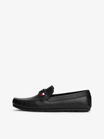Tommy Hilfiger - Giày tây Nam Textured Leather Driver Loafers