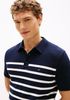 Tommy Hilfiger - Áo Thun Có Cổ Nam Essential Stripe Knit Polo Shirt