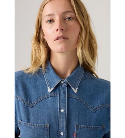 Levi's - Áo sơ mi tay dài nữ Teodora Western Shirt