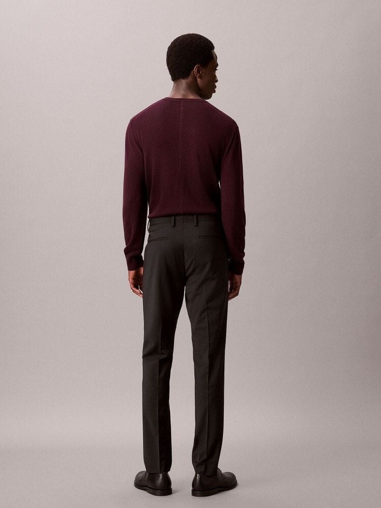 Calvin Klein - Quần tây nam Tropical Wool Slim Trouser