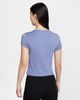 Nike - Áo thun tay ngắn thể thao Nữ W Nsw Nk Chll Knt Md Crp