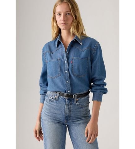 Levi's - Áo sơ mi tay dài nữ Teodora Western Shirt