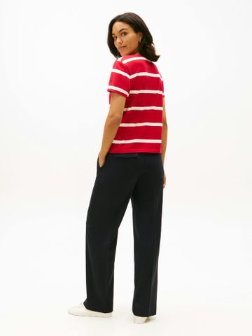 Tommy Hilfiger - Áo Thun Tay Ngắn Nữ TH Script Regular Crew Neck Short Sleeve Tee