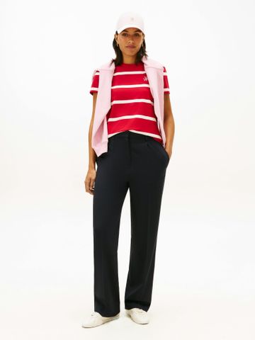 Tommy Hilfiger - Áo Thun Tay Ngắn Nữ TH Script Regular Crew Neck Short Sleeve Tee