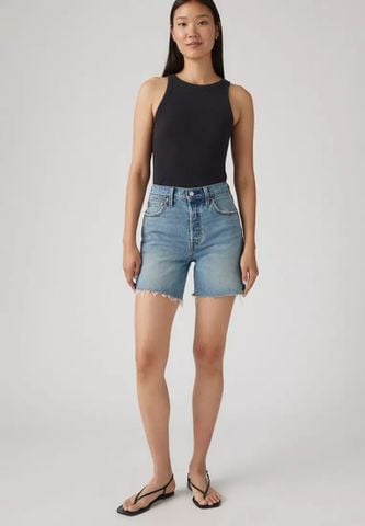 Levi's - Quần jeans ngắn nữ Women's 501® Original High-Rise Mid-Thigh Jean