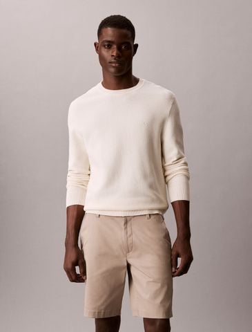 Calvin Klein - Quần Kaki Ngắn Nam Refined Stretch Chino Short