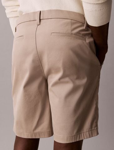 Calvin Klein - Quần Kaki Ngắn Nam Refined Stretch Chino Short
