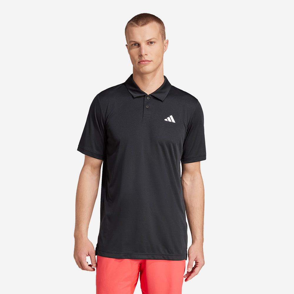 adidas - Áo thun có cổ quần vợt Nam Men's Adidas Tennis Club Polo Shirt - Black