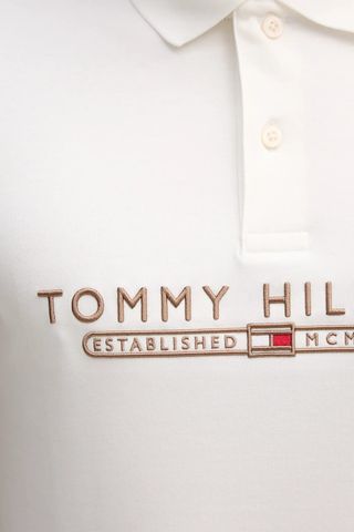 Tommy Hilfiger - Áo thun có cổ polo tay ngắn nam Icon Luxury Interlock Regular Polo