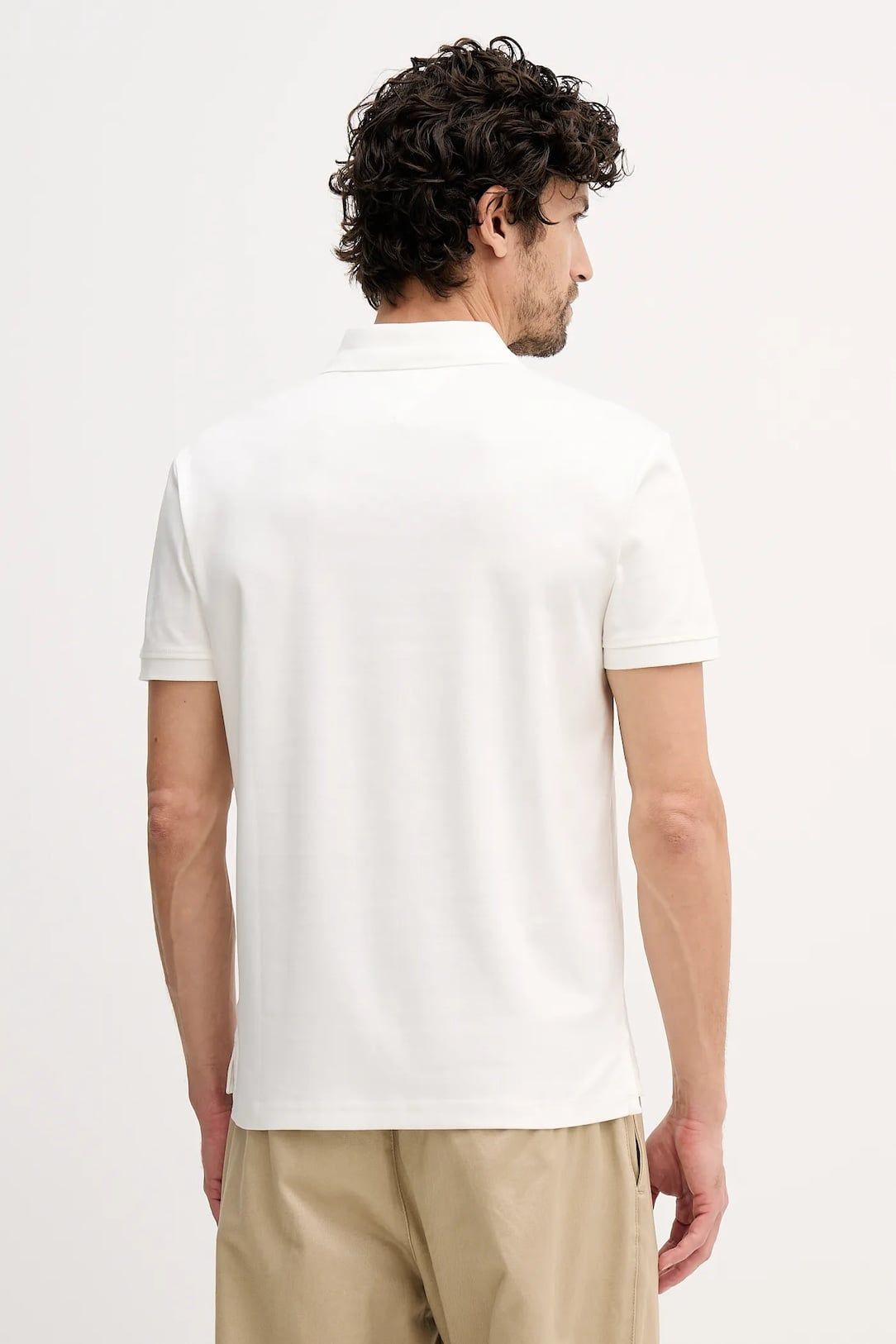 Tommy Hilfiger - Áo thun có cổ polo tay ngắn nam Icon Luxury Interlock Regular Polo