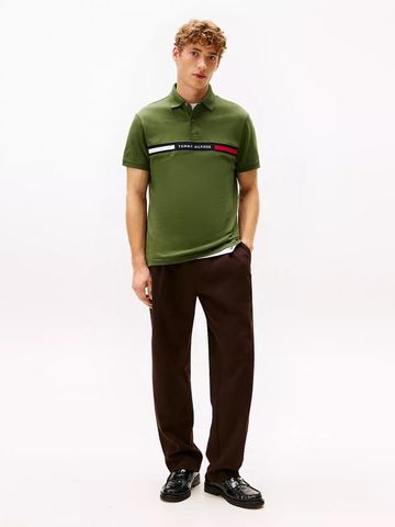 Tommy Hilfiger - Áo Thun Có Cổ Nam Hilfiger Chest Insert Regular Polo