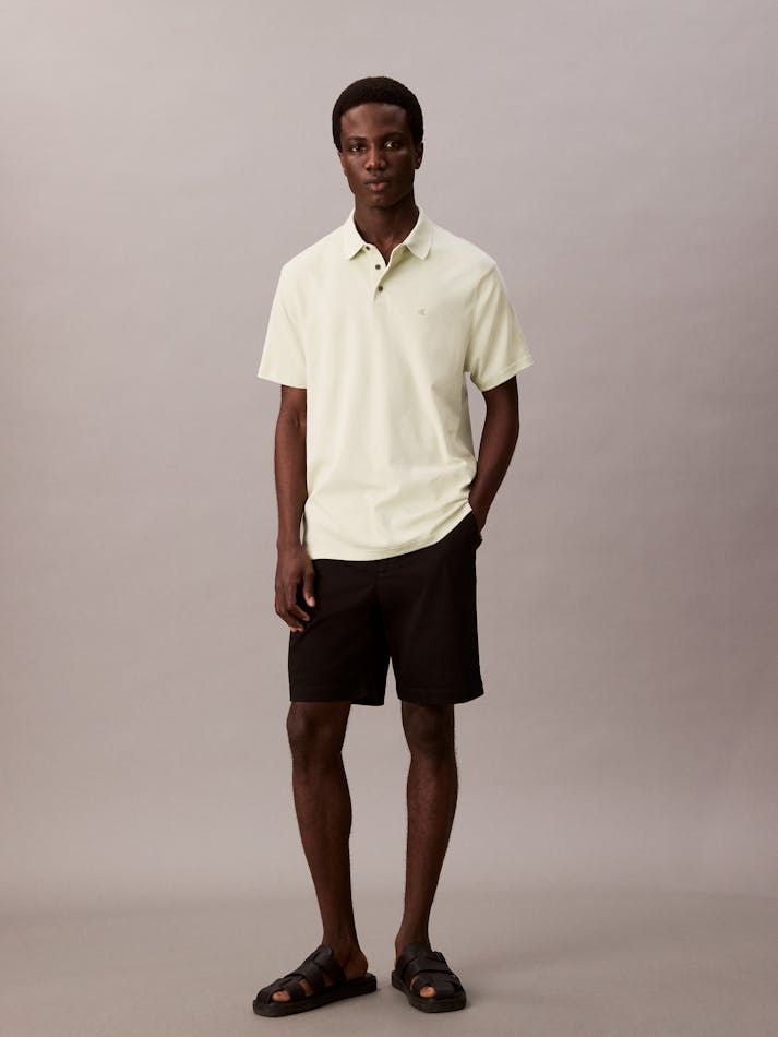 Calvin Klein - Áo polo tay ngắn nam Pima Cotton Polo Shirt