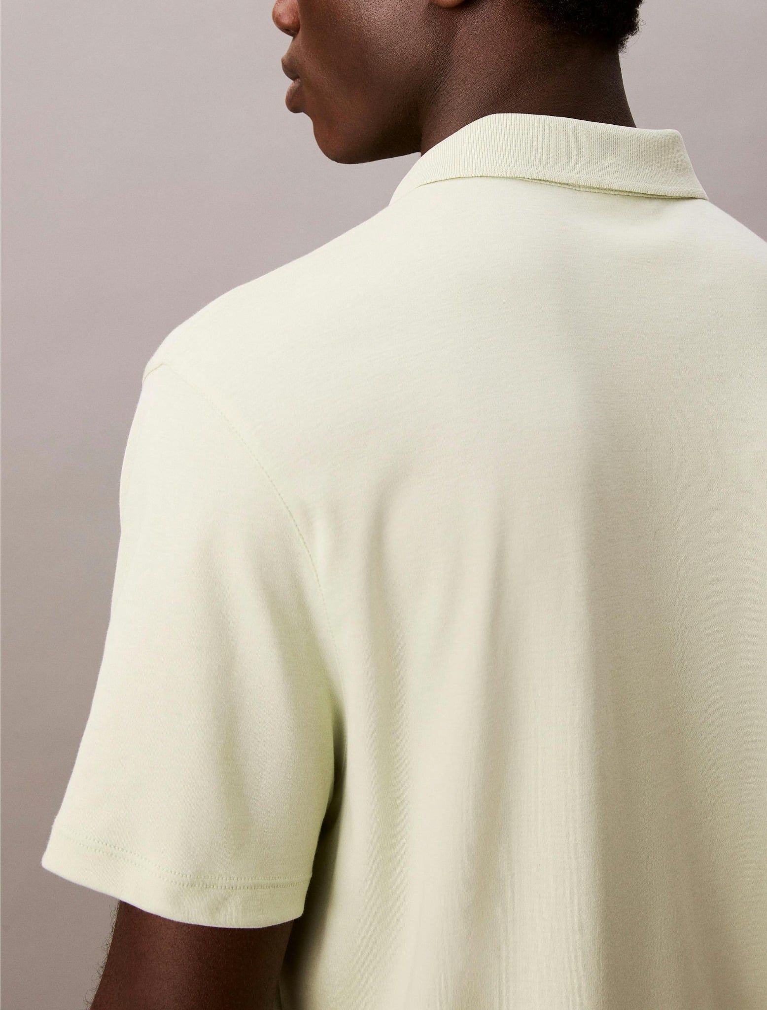 Calvin Klein - Áo polo tay ngắn nam Pima Cotton Polo Shirt