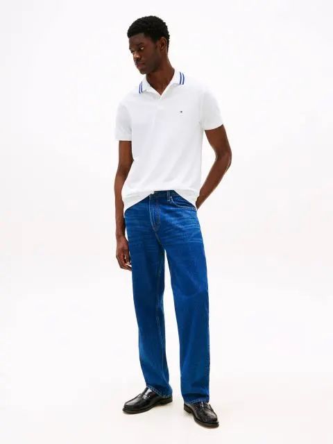 Tommy Hilfiger - Áo thun có cổ polo tay ngắn nam Performance Tipped Regular Polo