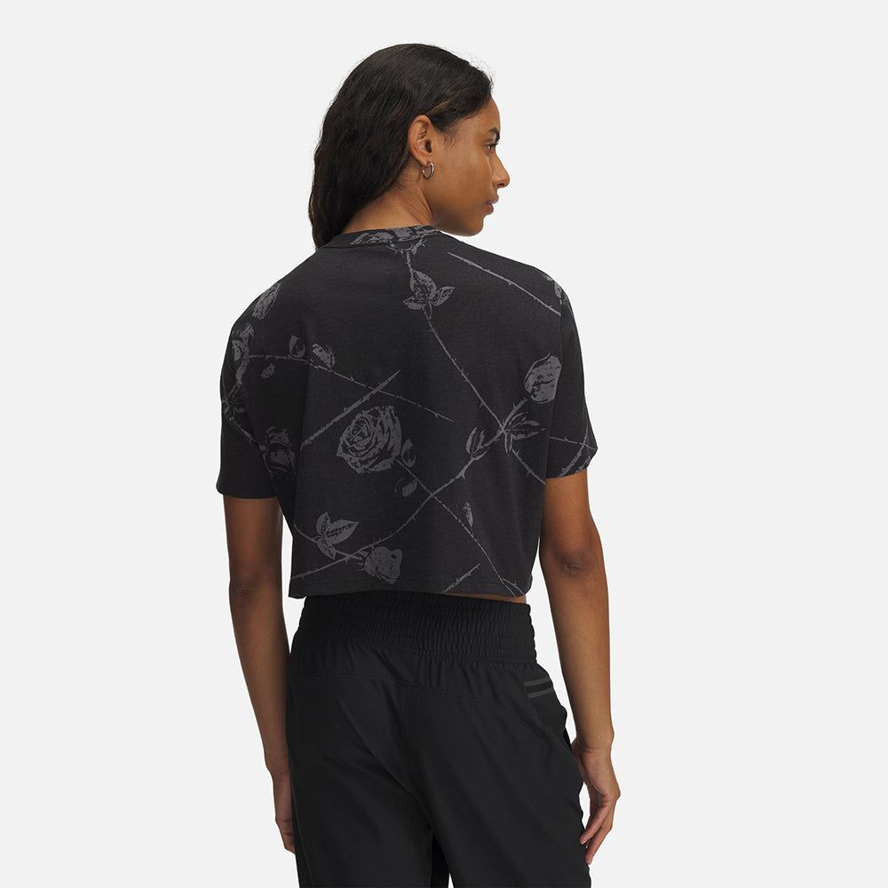 Under Armour - Áo thun nữ Etched Roses Lifestyle