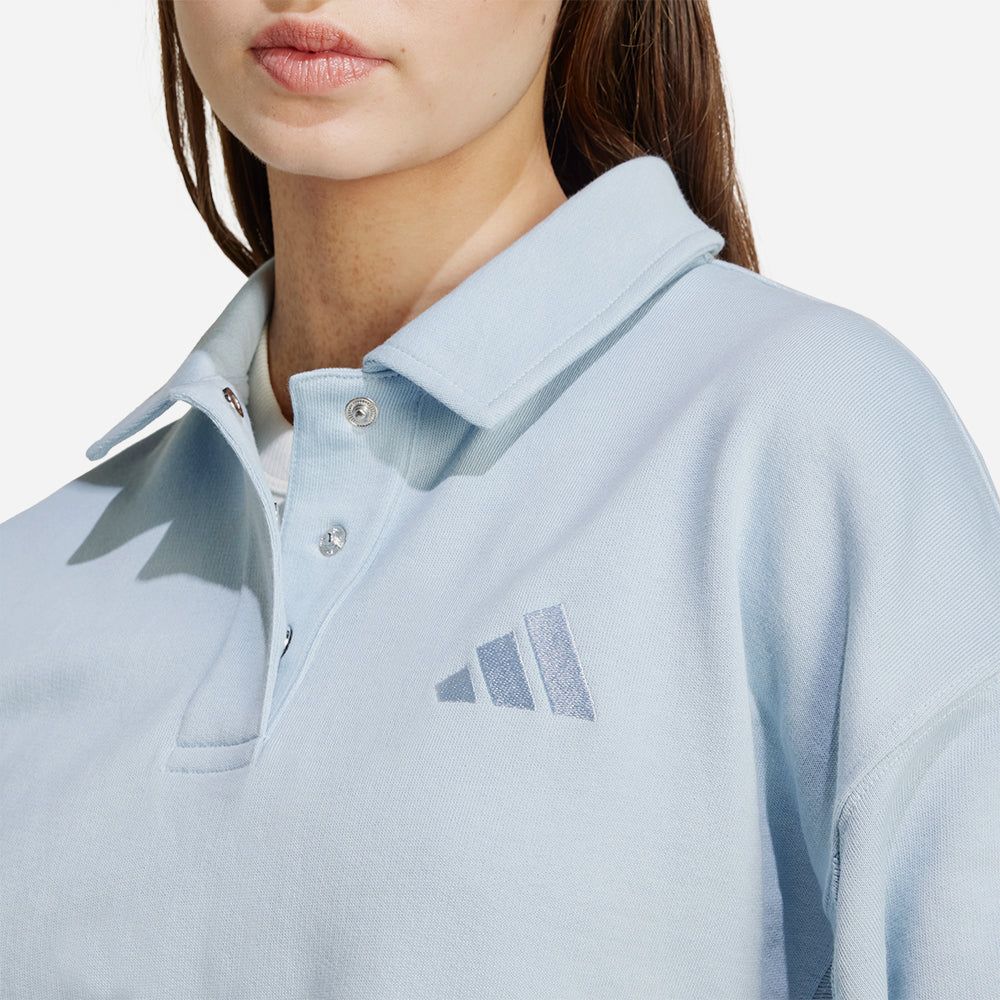 adidas - Áo thun tay dài Nữ Men's Adidas All Szn French Terry Sweatshirt - Blue