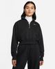 Nike - Áo nỉ tay dài thể thao Nữ Phoenix Fleece Women's Oversized 1/2-Zip Crop Sweatshirt