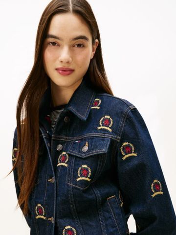 Tommy Hilfiger - Áo Khoác Jean Nữ Classic Trucker CR EI6059