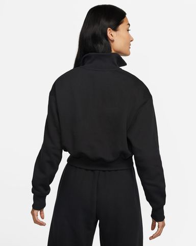 Nike - Áo nỉ tay dài thể thao Nữ Phoenix Fleece Women's Oversized 1/2-Zip Crop Sweatshirt