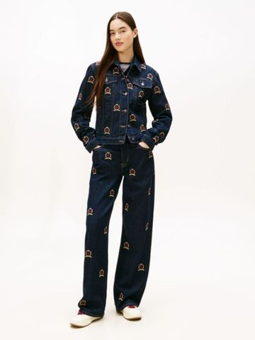 Tommy Hilfiger - Áo Khoác Jean Nữ Classic Trucker CR EI6059