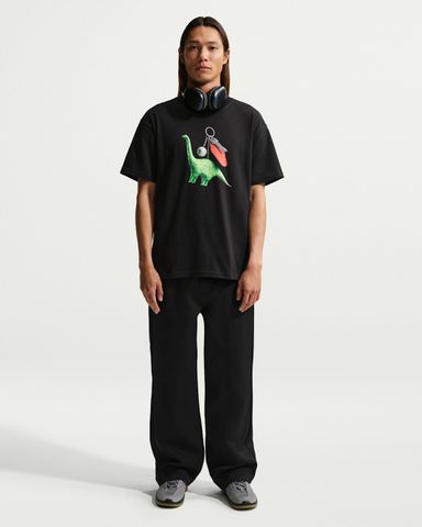 Nike - Áo Tay Ngắn Thể Thao Nam Nữ Action Outdoor Skateboarding Loose Dino Keychain