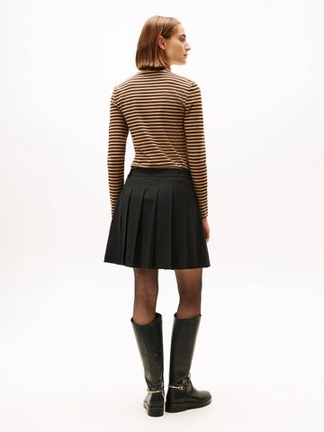 Tommy Hilfiger - Váy nữ Timeless Wool Blend Pleated Mini Skirt