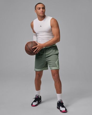 Nike - Quần Lửng Thể Thao Nam Jordan Sport Dri-FIT Mesh Diamond Shorts