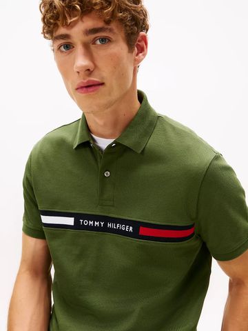 Tommy Hilfiger - Áo Thun Có Cổ Nam Hilfiger Chest Insert Regular Polo